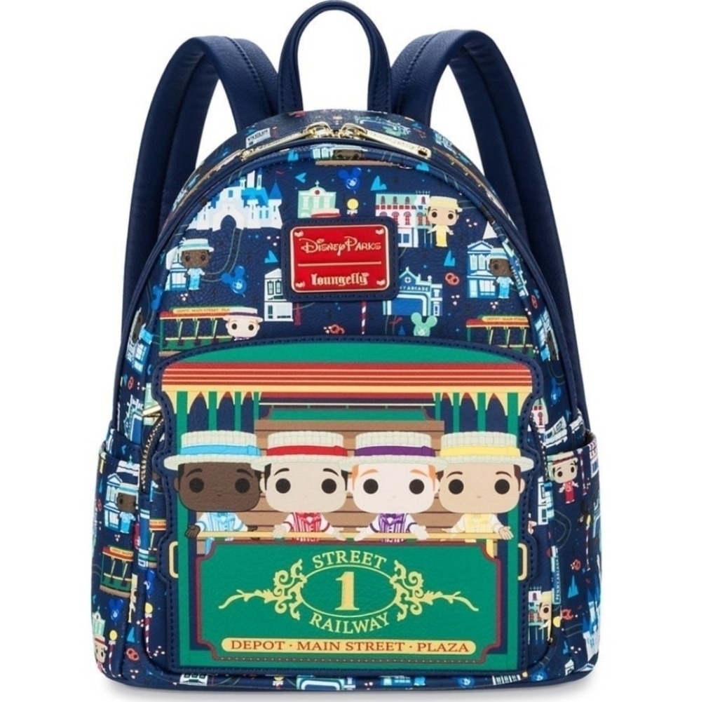 Loungefly Disney Dapper Dans Main Street USA Backpack - Picture 8 of 8